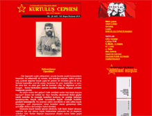 Tablet Screenshot of kurtuluscephesi.com